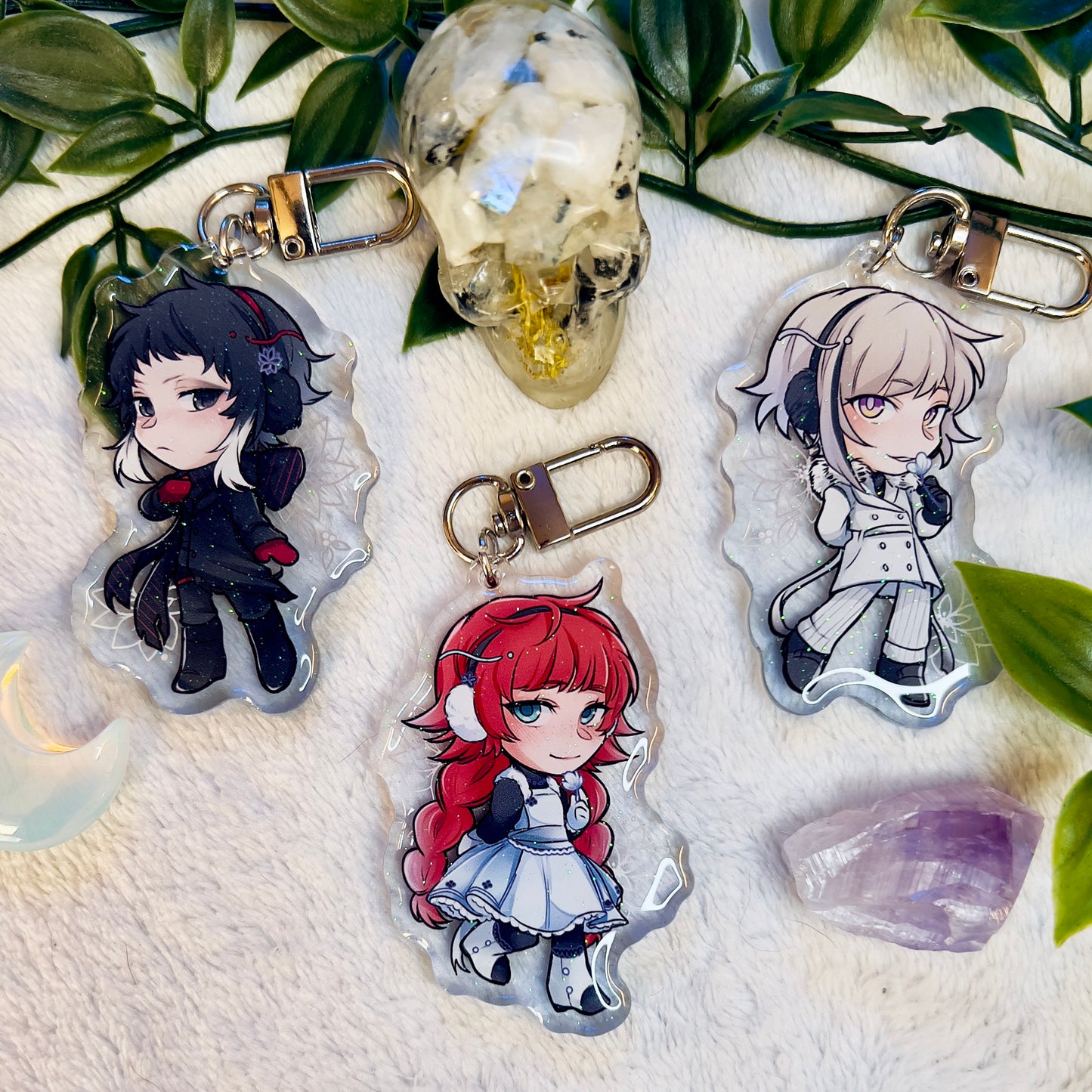 BSD Winter Keychains