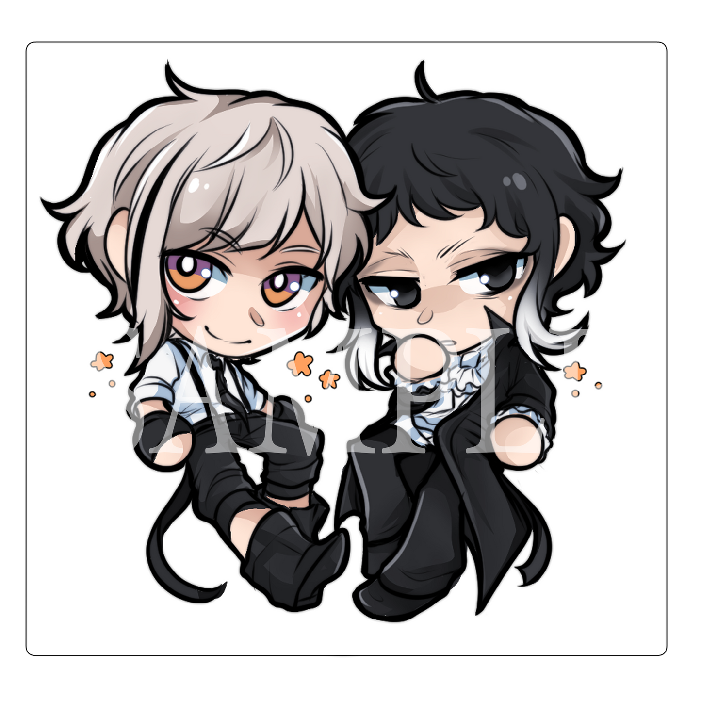 BSD Duos Stickers