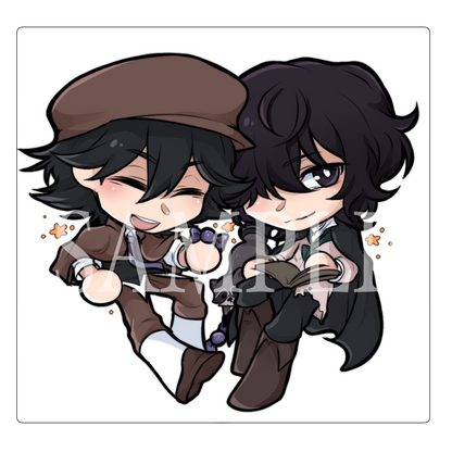 BSD Duos Stickers