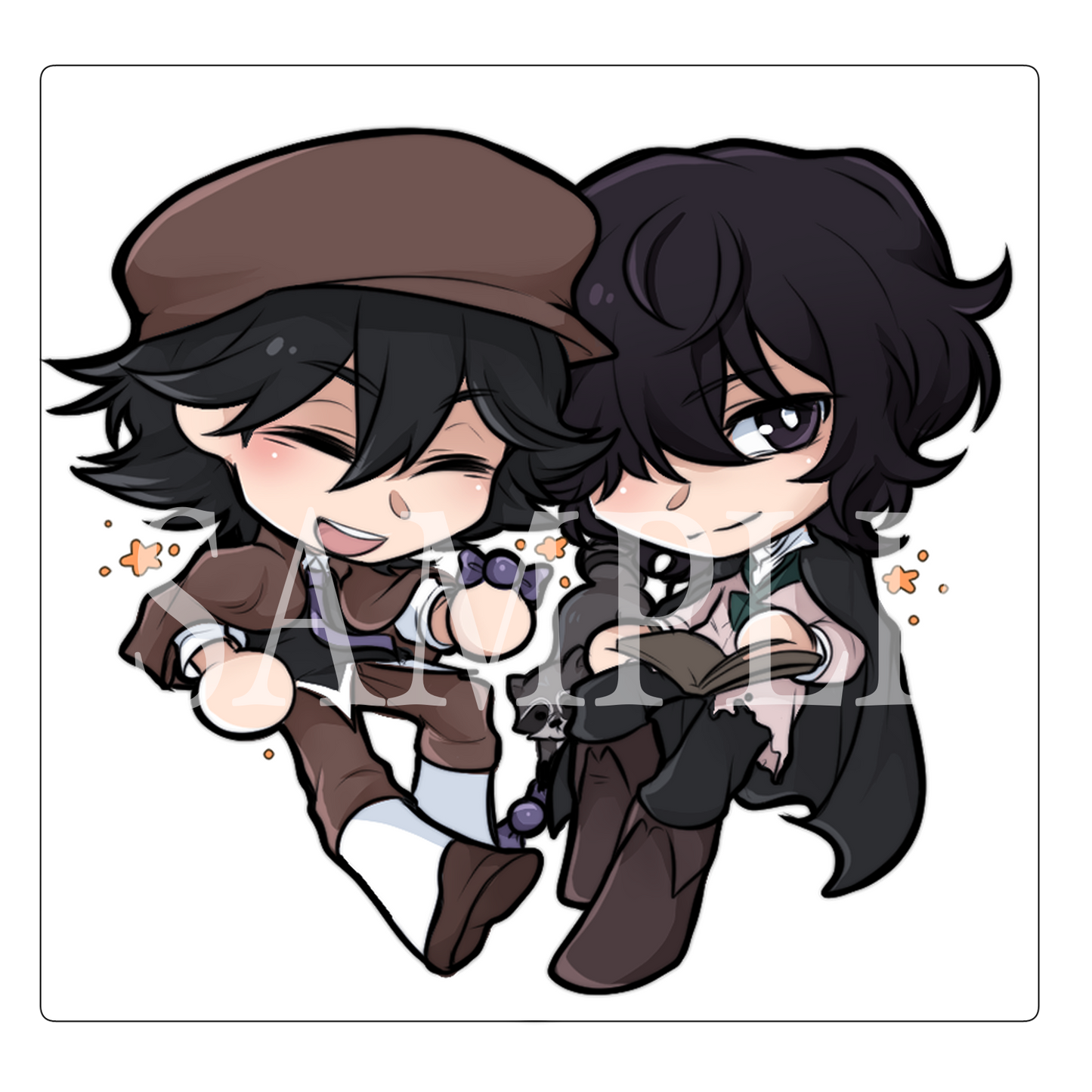 BSD Duos Stickers