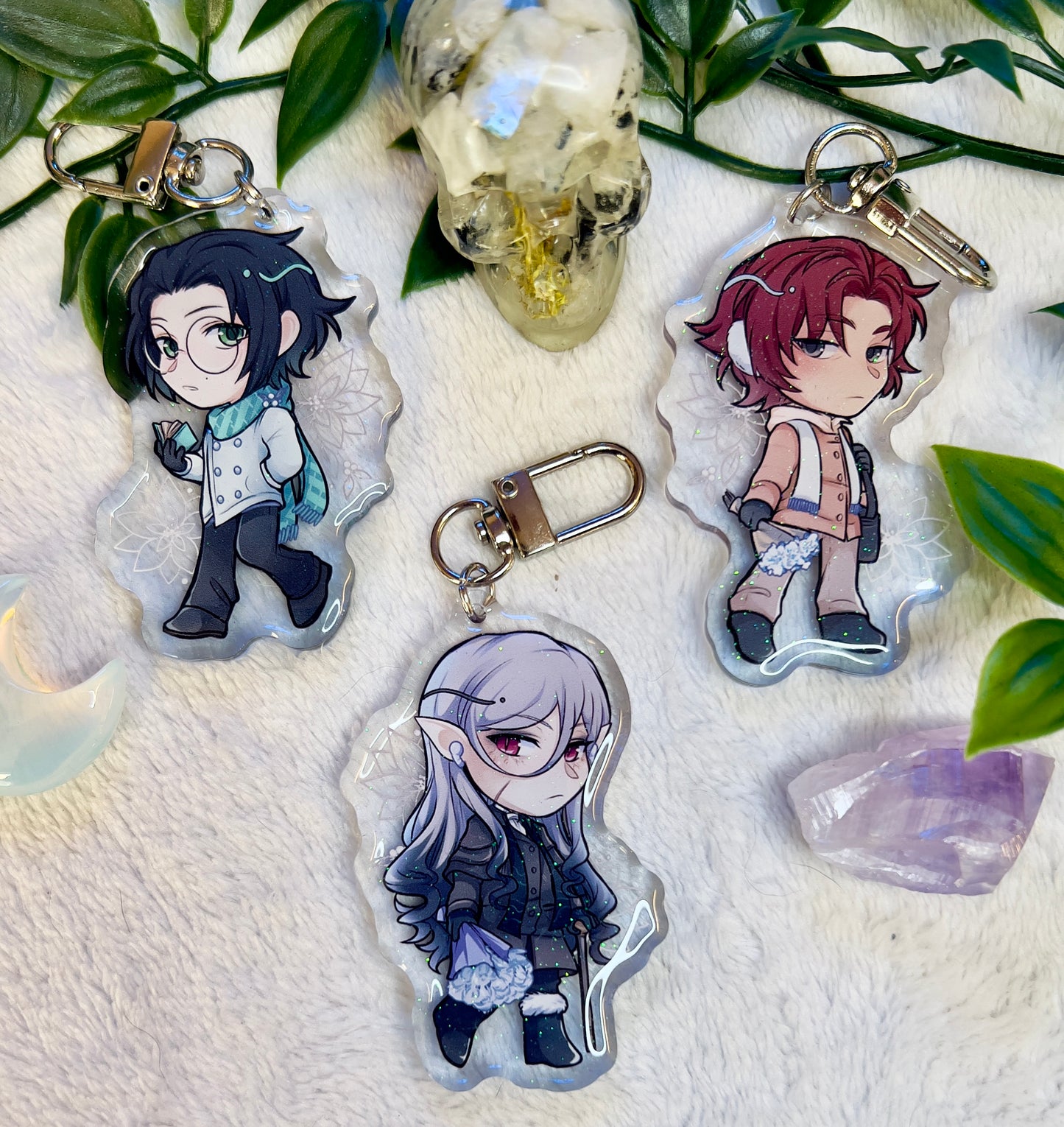 BSD Winter Keychains