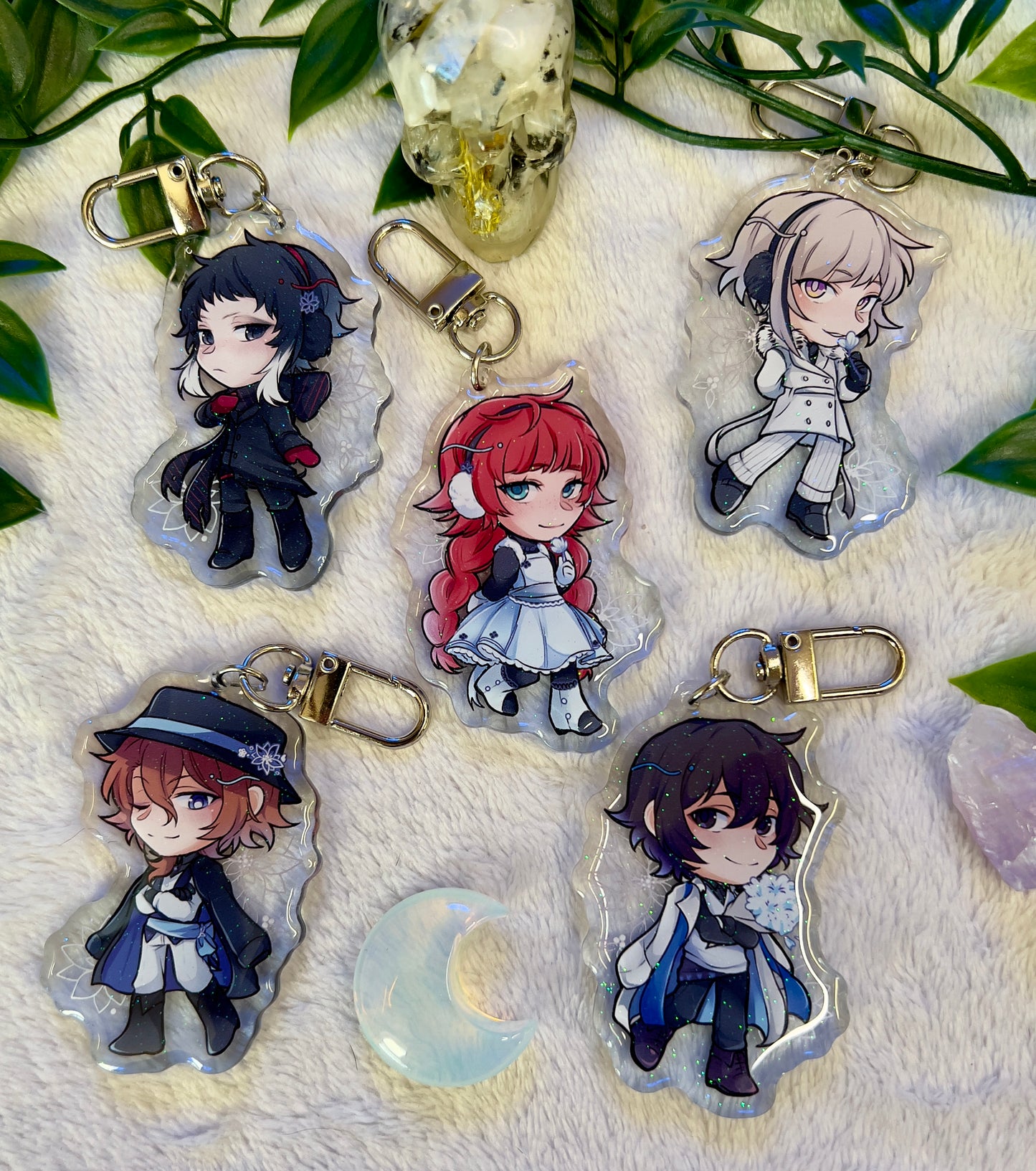 BSD Winter Keychains