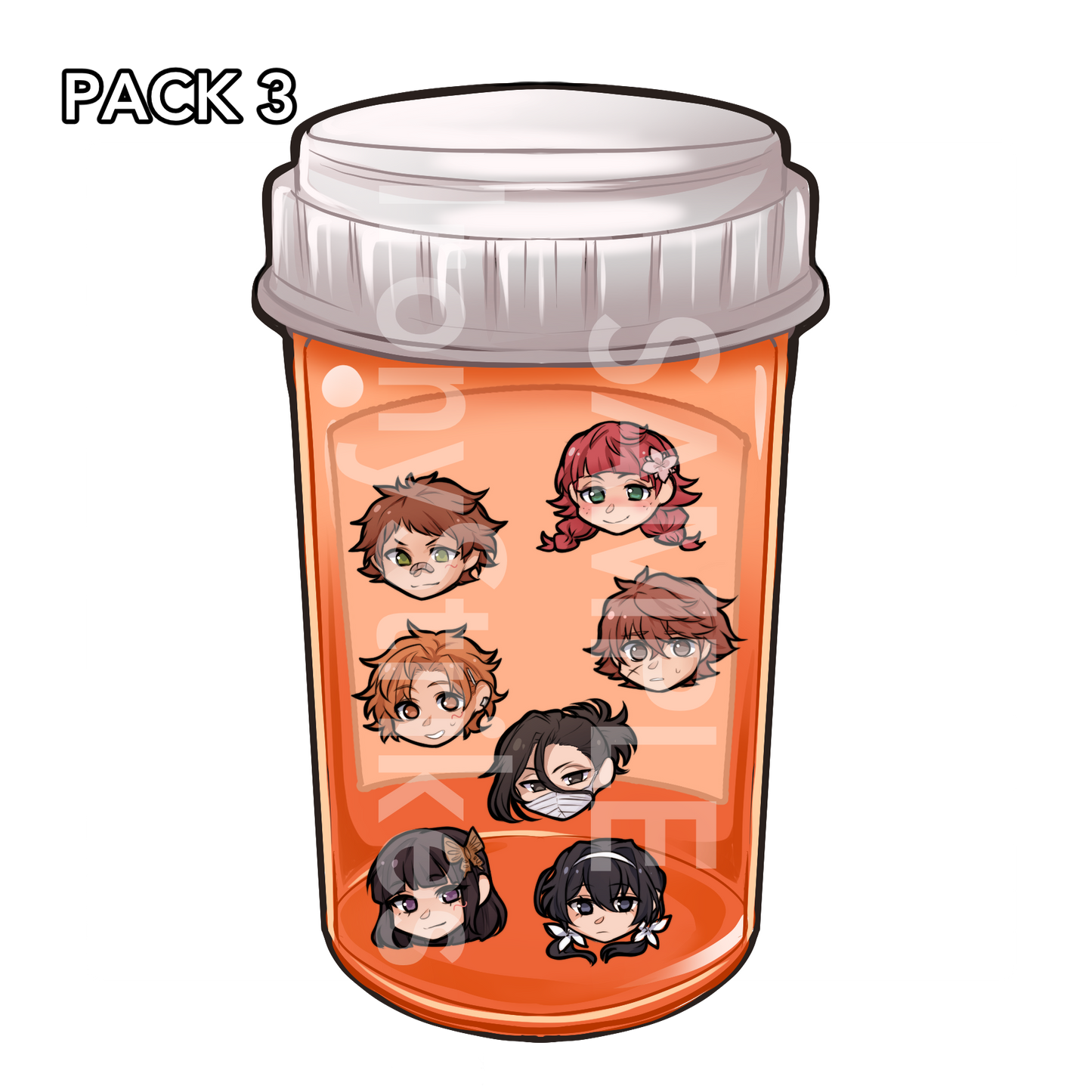 BSD Prescription Shaker Keychain