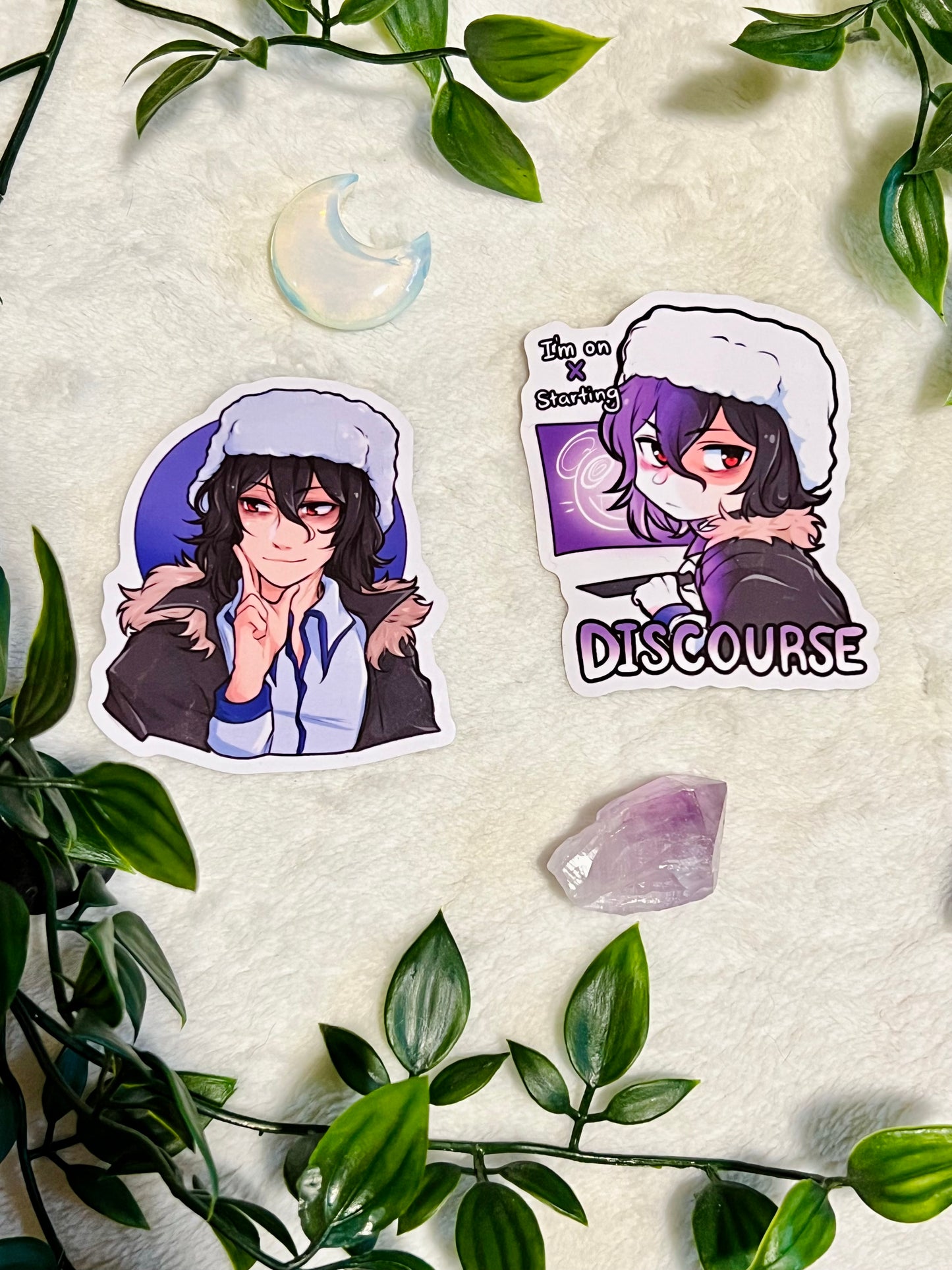 BSD Fyodor Stickers