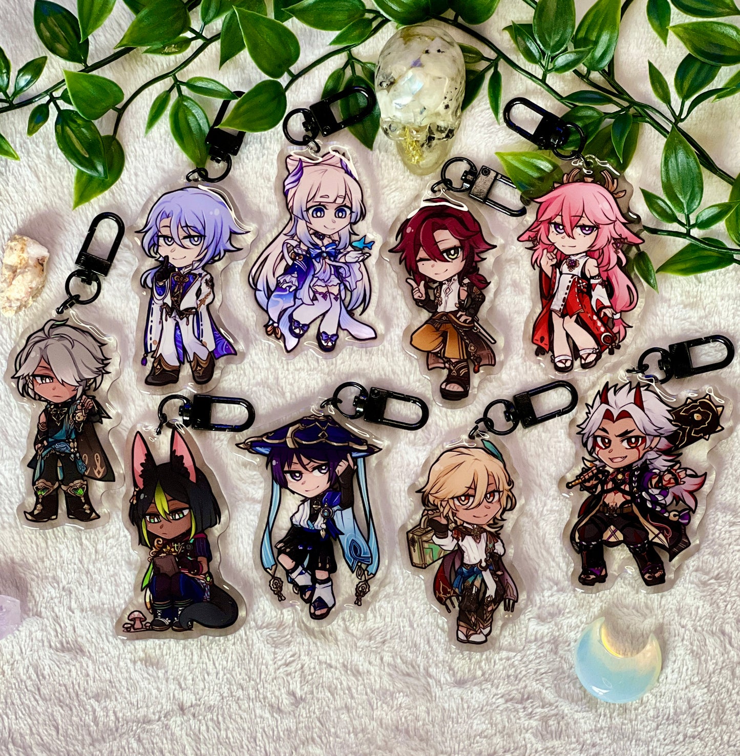 Genshin Keychains
