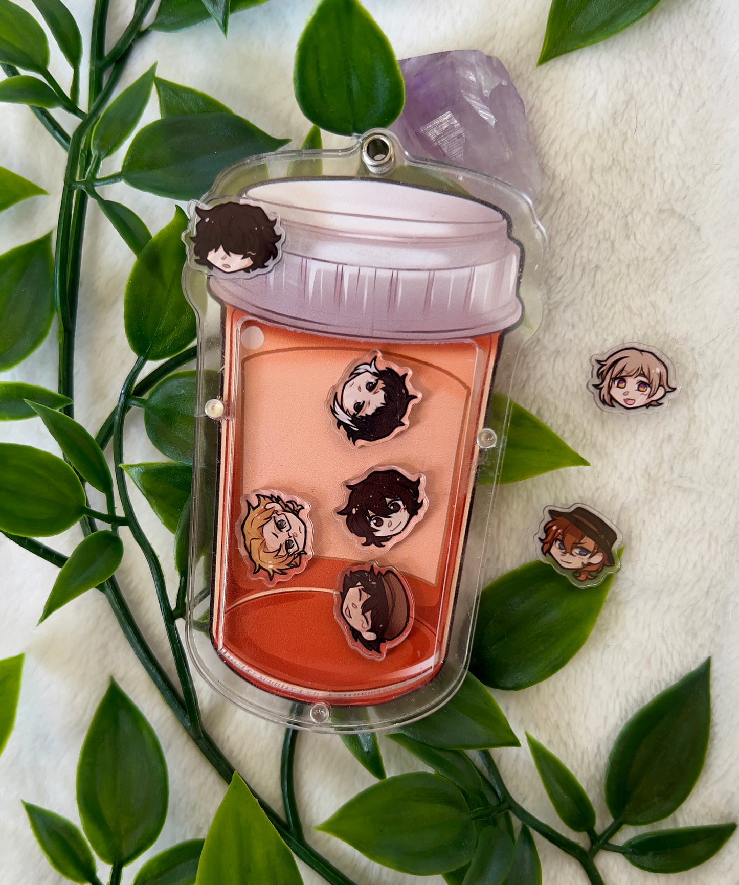 BSD Prescription Shaker Keychain