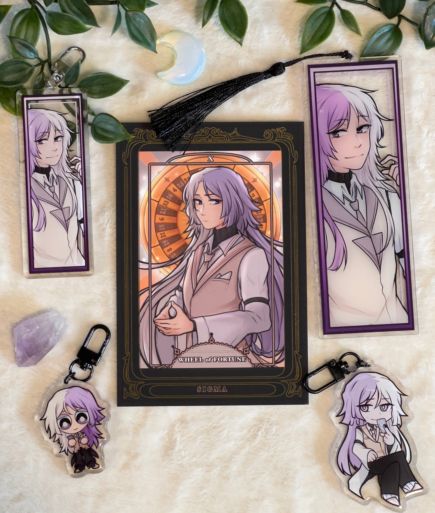 [PACK] BSD Tarot & Keychain Character Bundles