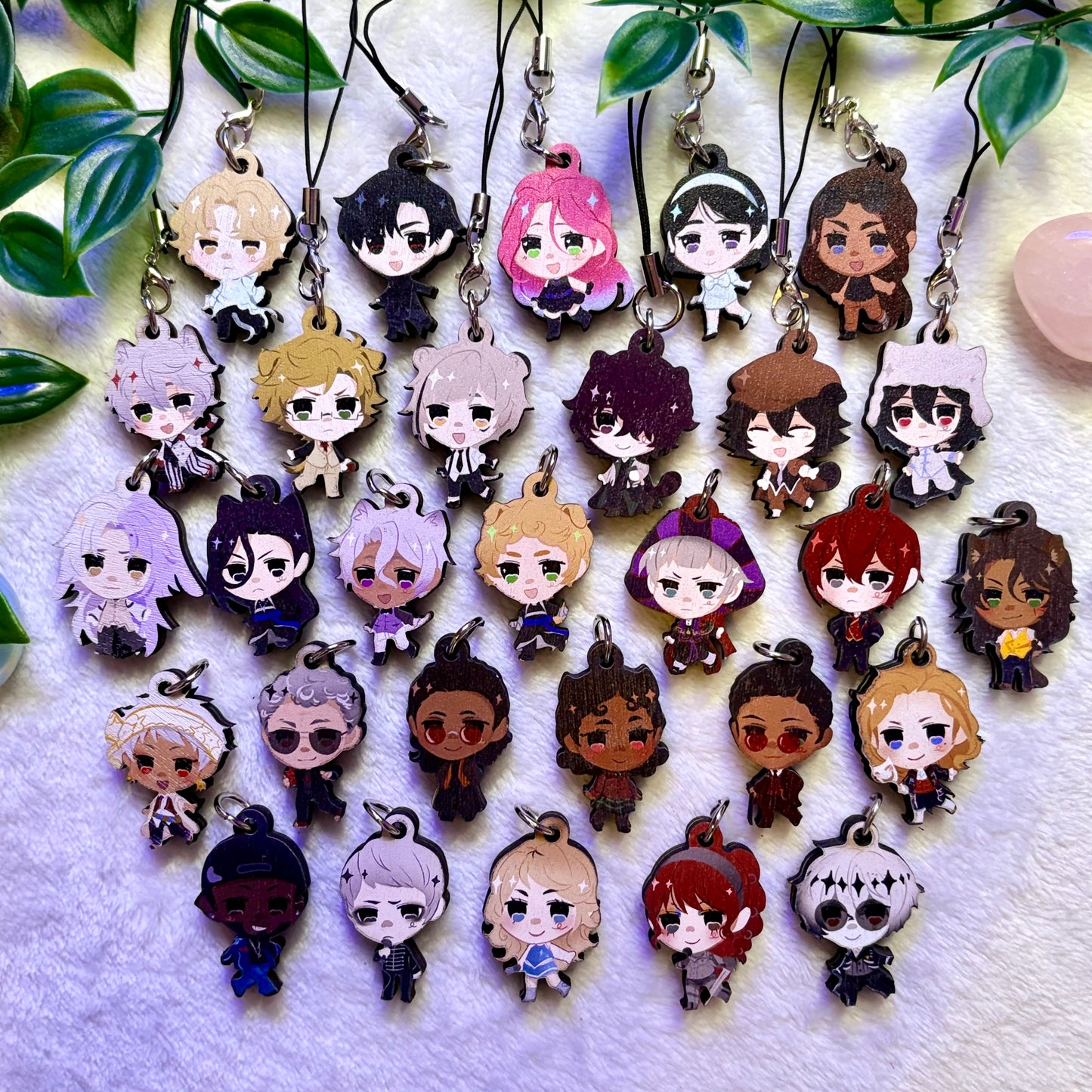Mini Wooden Charms (1/4th Inch Thick)
