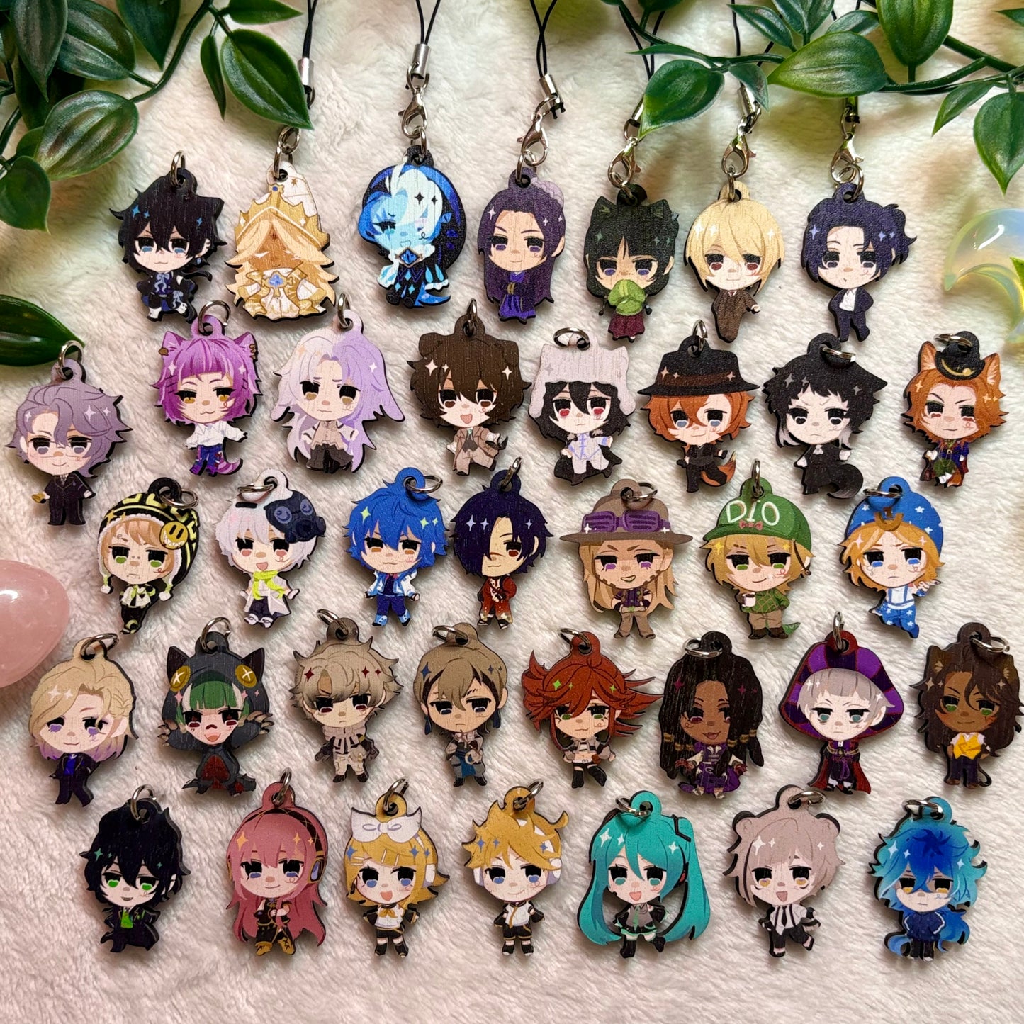 Mini Wooden Charms (1/8th Inch Thick)