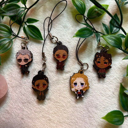 Mini Wooden Charms (1/4th Inch Thick)