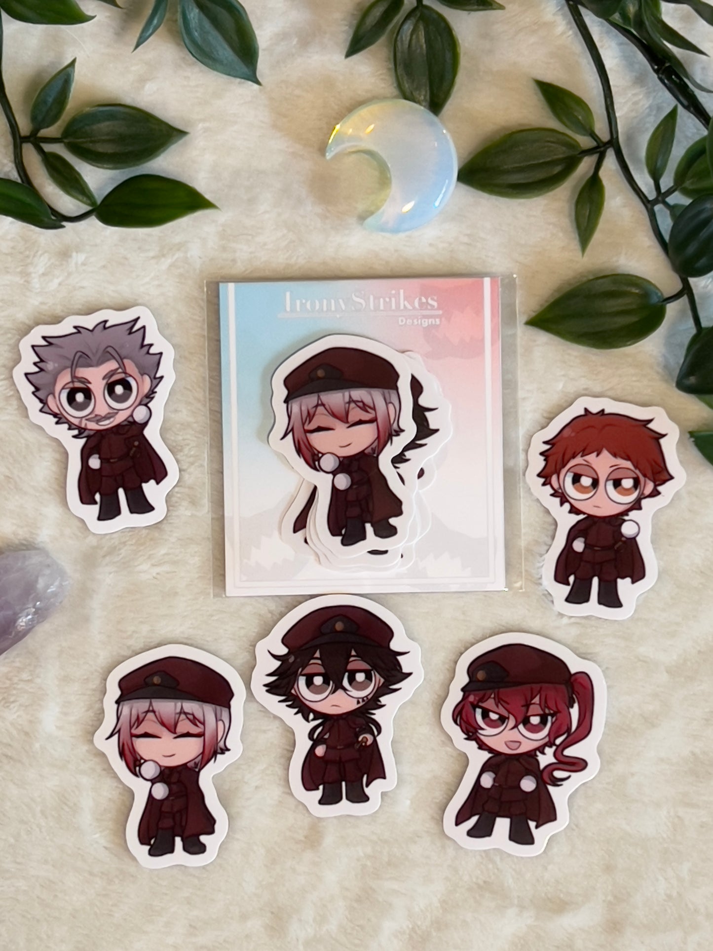 [PACK] BSD Chibi Stickers