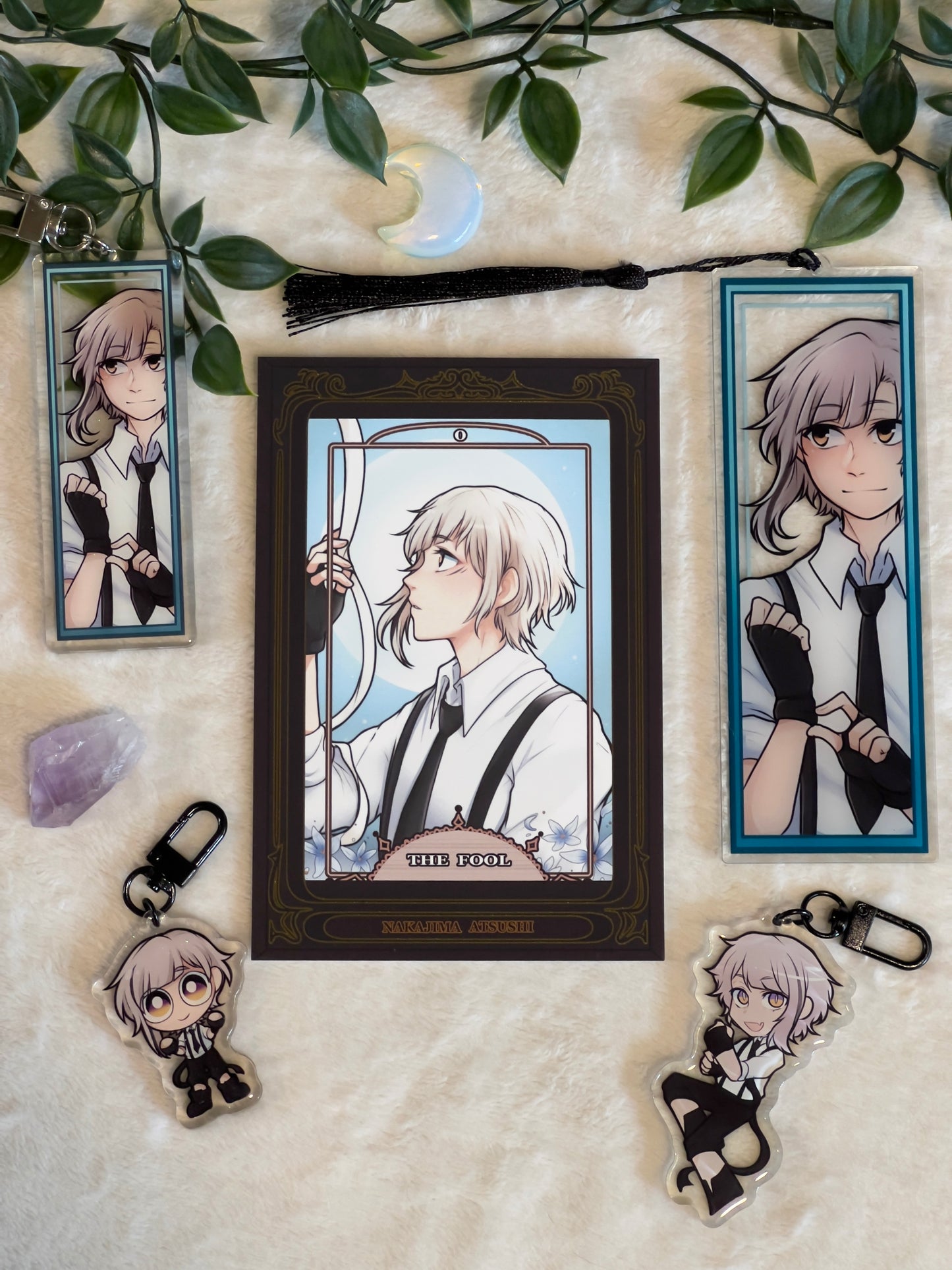 [PACK] BSD Tarot & Keychain Character Bundles