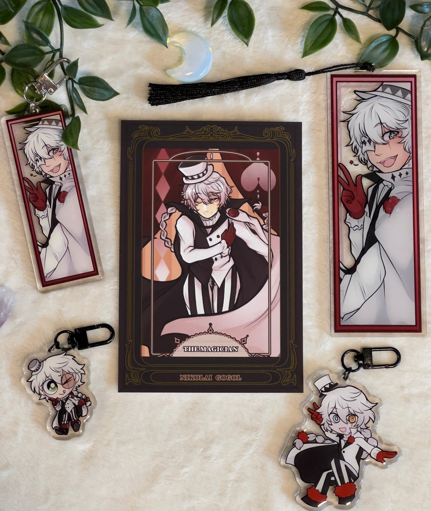 [PACK] BSD Tarot & Keychain Character Bundles