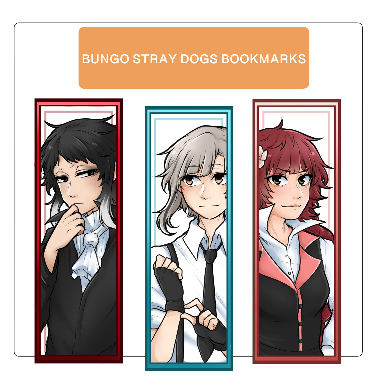 BSD 6inch Acrylic Bookmarks