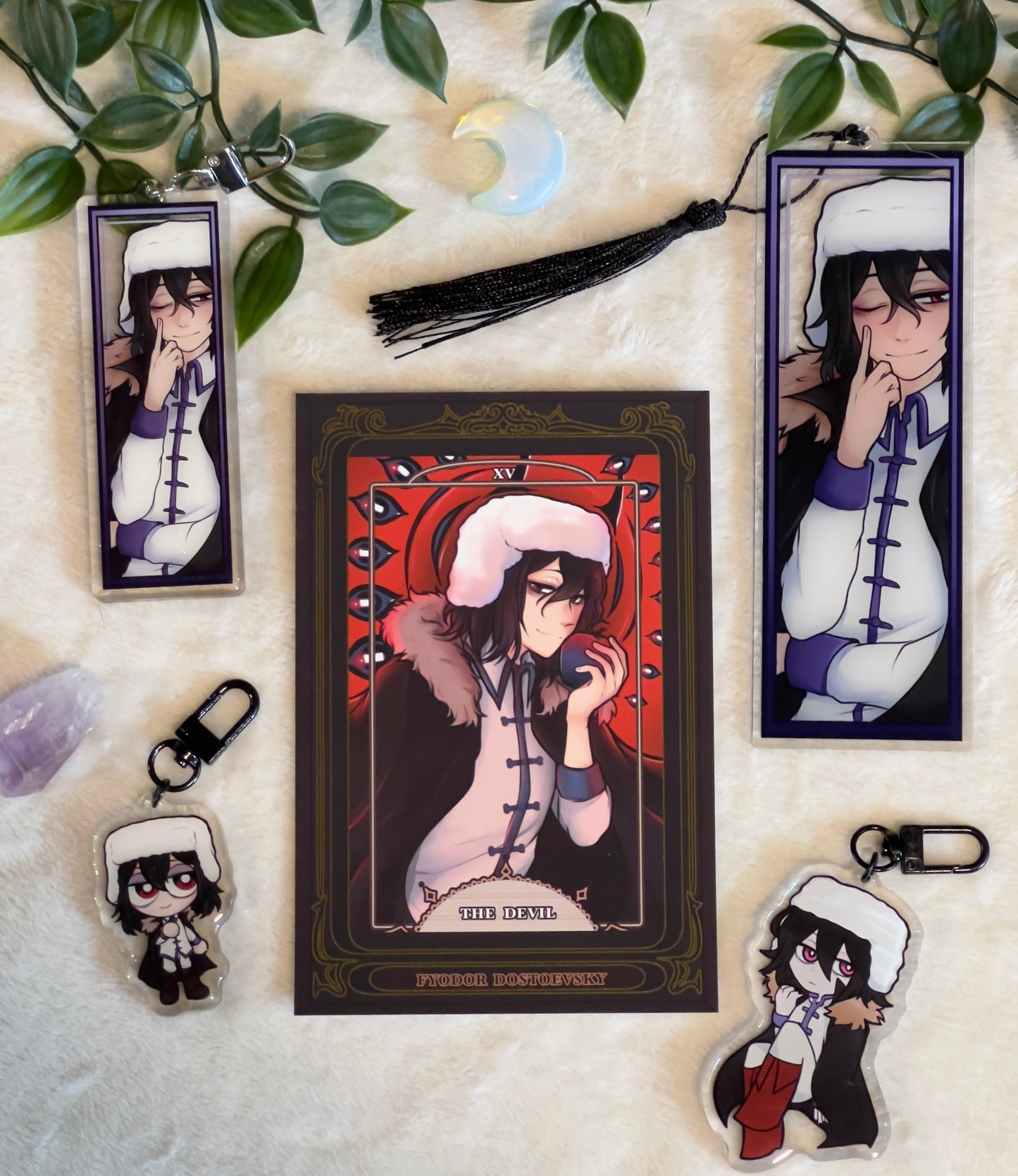 [PACK] BSD Tarot & Keychain Character Bundles