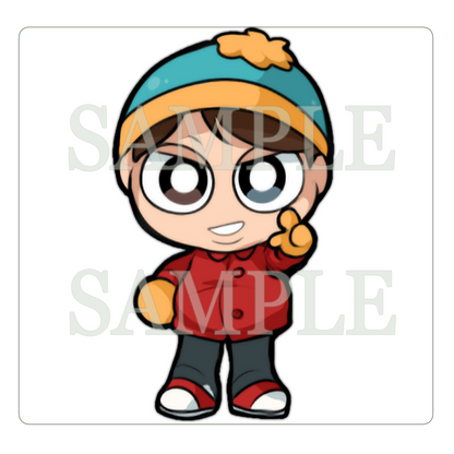 **CLEARANCE** SOUTH P PPG Style Keychains